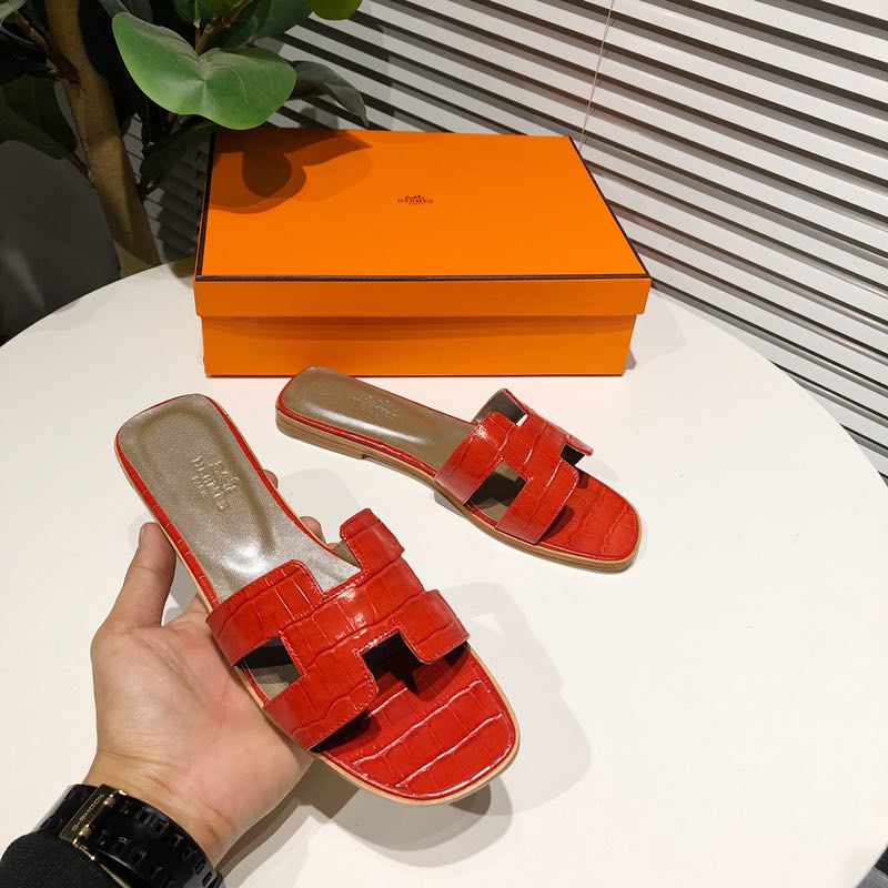 Hermes Slippers